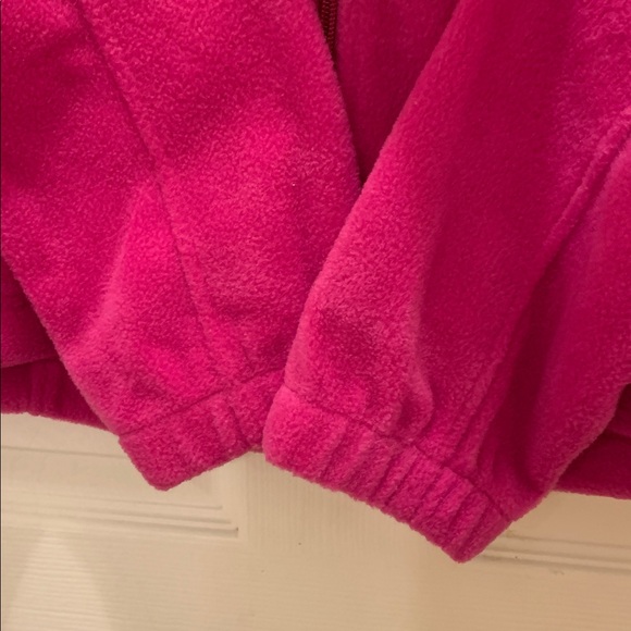 Columbia Ladies Breast Cancer Supporter Fleece Full Zip Jacket 🩷 - Picture 14 of 16